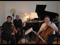 Sergej Krylov, Oleg Kogan, Bruno Canino | Mendelssohn. Piano Trio No. 1 in D minor, Op. 49 (II mvt)