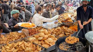 Rush Before RAMADAN IFTAR TIME | Biggest Ramadan Street Food | Jalebi, Samosa IFTARI SNACKS MAKING