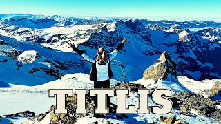 TITLIS -  Engelberg - swiss glacier - cliff walk - glacier grotto  - Stotzig Egg