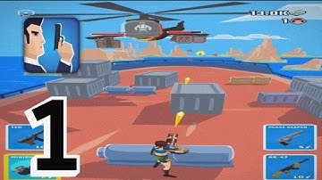 Agent Action Spy Shooter - Gameplay Walkthrough Part 1 (iOS, Android)