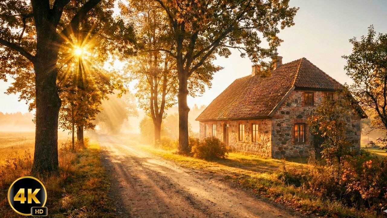 Relaxing Morning Nature Walk 4K🌳Peaceful Forest Ambience & Birds Chirping (No Talking)  #naturelover