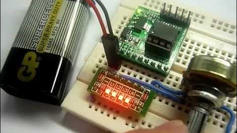 Tutorial 11 - PIC12F675 ADC Demo (www.piccircuit.com)