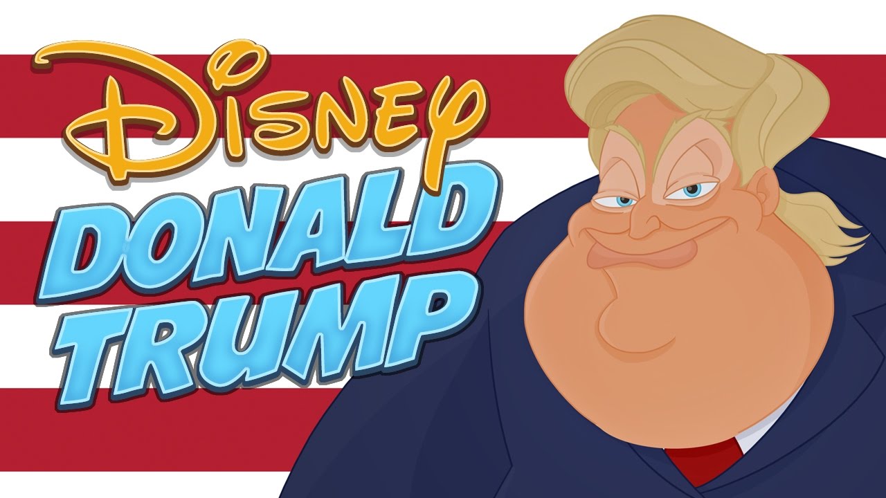 Donald Trump DISNEY STYLE! - YouTube Donald Trump DISNEY STYLE! - YouTube