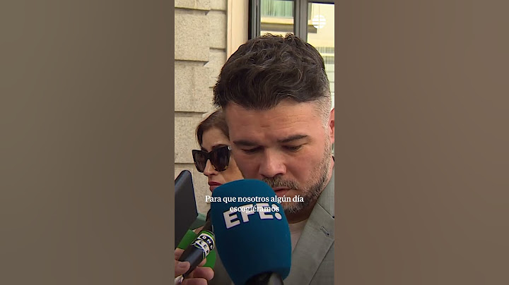 Rufián se pregunta "dónde está Sánchez" y dice que dejarán de apoyarle con "indicios claros" #psoe
