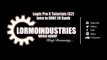 EVOC 20 PolySynth (Logic Pro Tutorial - Introduction)