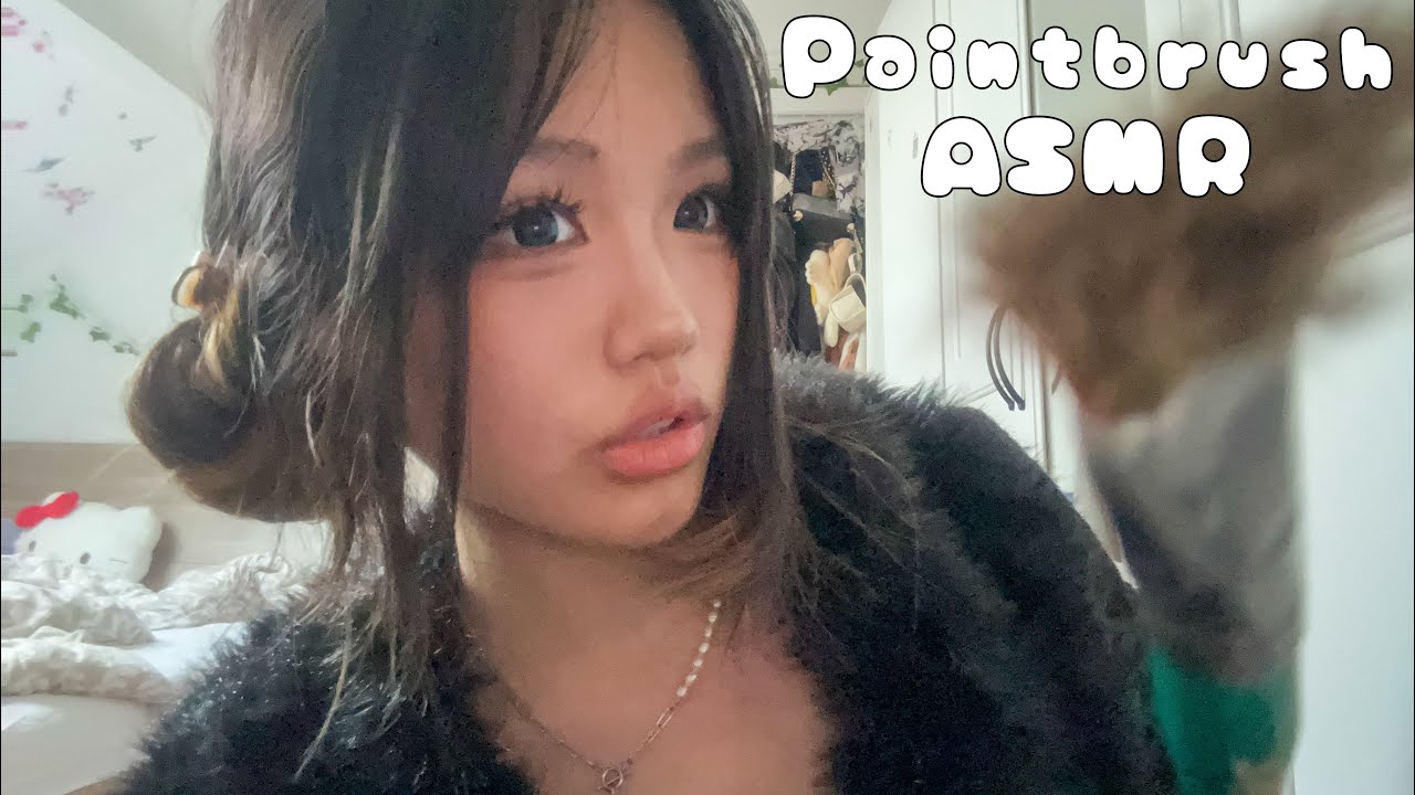 ASMR scratching you with a paintbrush | mic scratching 