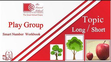 Play Group Maths Topic Concept Of Long & Short