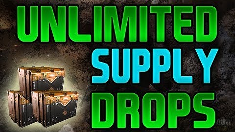 COD WW2 UNLIMITED SUPPLY DROPS GLITCH / EXPLOIT - Never run out of supply drops