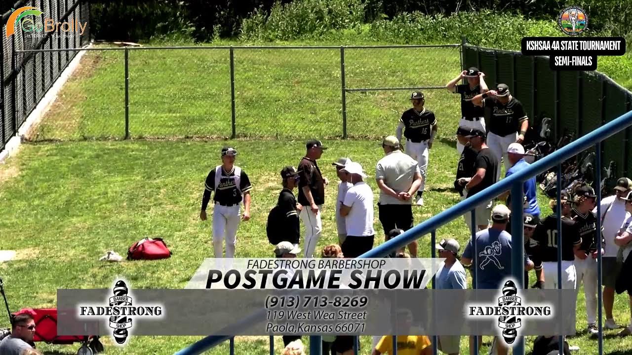 5 Paola Panthers vs. 1 Rock Creek Mustangs (KSHSAA 4A State Baseball
