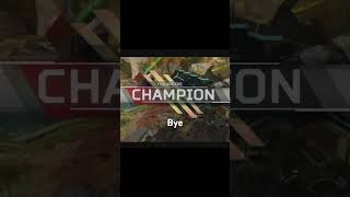 Champion clip from Apex Legends #apexlegends #apexlegendsclips