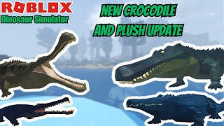 NEW CROCODILE AND PLUSH UPDATE [Dinosaur Simulator]