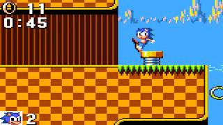 Handheld Sega Game Gear - TIP - Sonic The Hedgog LEVEL 2