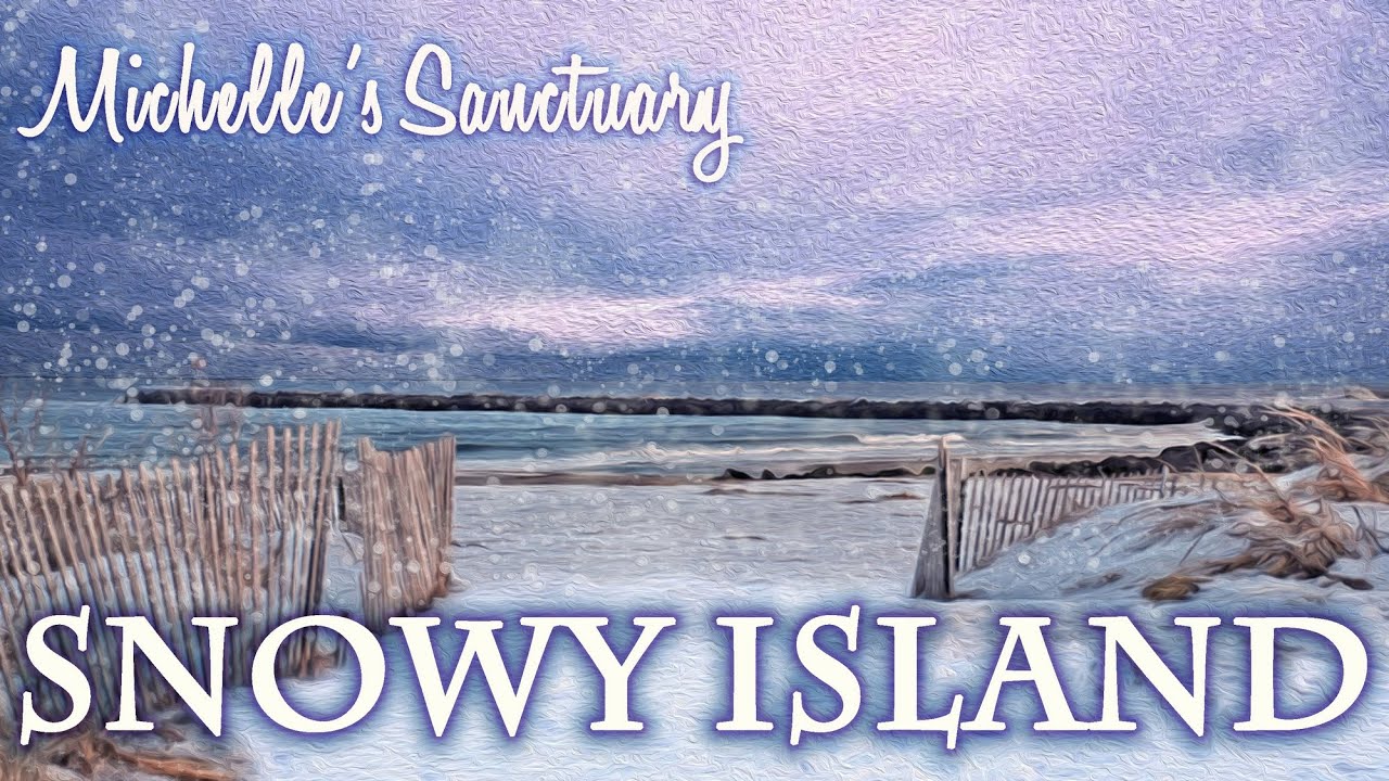 Snowy Island: A Cottage Sleep Story and Meditation for Adults (storm, ocean, fire sounds)
