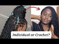 Boho Box Braids| Crochet Hair| Tutorial &amp; Review