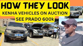 HOW KENHA VEHICLES on public auction look. See a Toyota PRADO 690K. PAMURICK SHOW