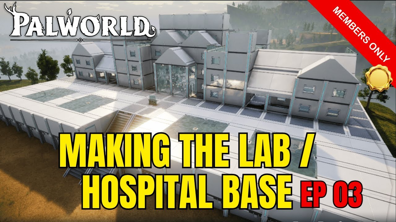 Creating the Hospital / Lab Base Let's Play (Members Special) Special ...