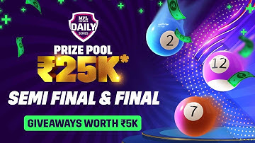 8 Ball Pool Tournament! MPL Esports Daily Series: Pool Champs ₹25k Tournament!