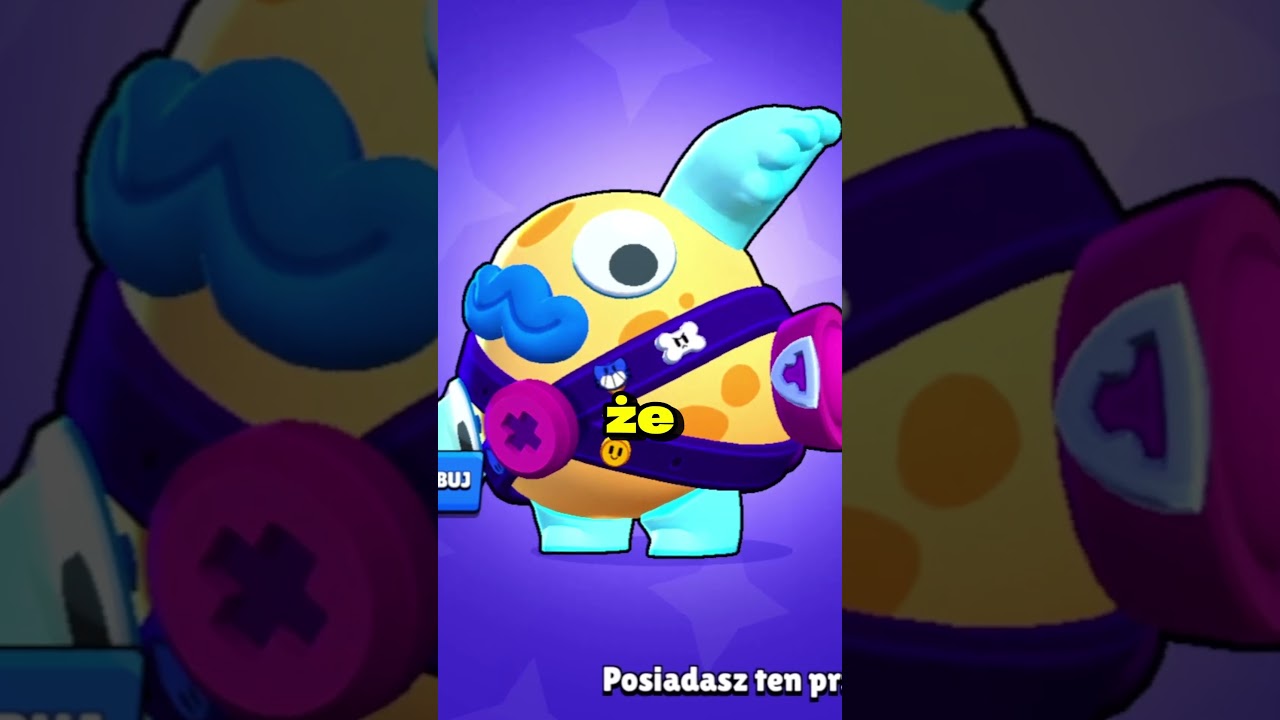 😨 TEN SKIN W BRAWL STARS DAJE CIARKI