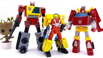 Scale Comparisons: Transformers Legacy Evolution: Hot Shot