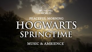 Spring Morning at Hogwarts | Peaceful Harry Potter Music & Ambience | 3 Hours