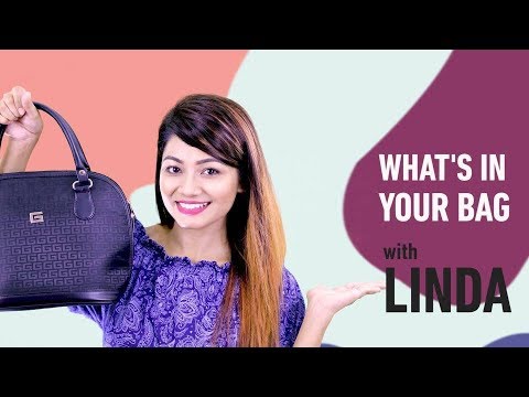 What's In My Bag 2017 | LINDA - Makeup Maniac By Linda - YouTube