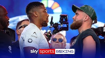 Jake Paul vs Anthony Joshua | FACE OFF