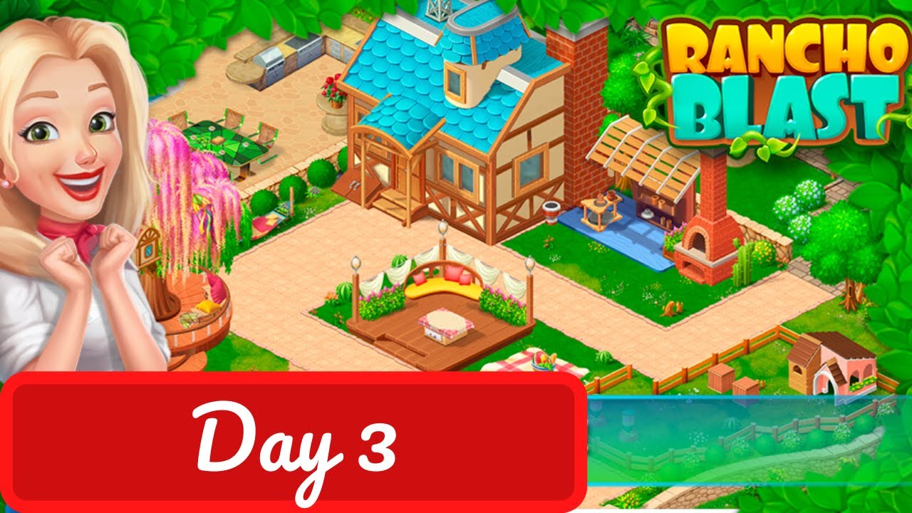 Rancho Blast Story Day 3 Gameplay Walkthrough [HD] YouTube