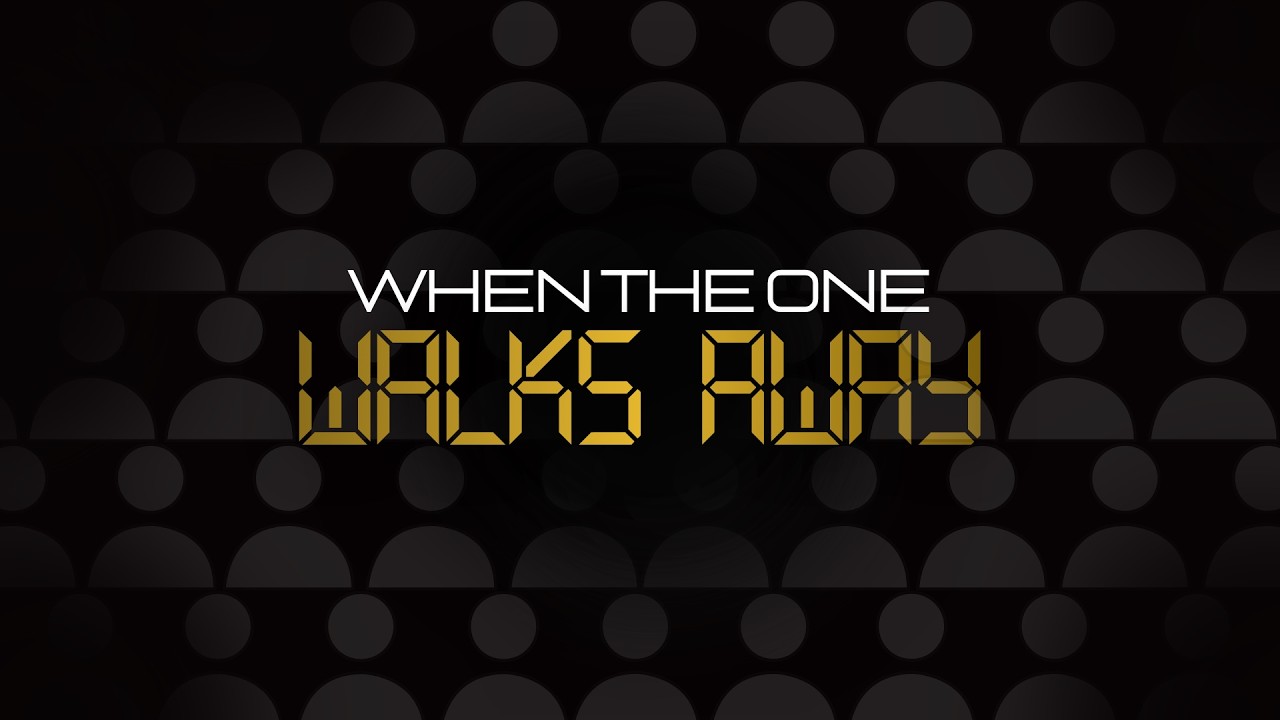 Operation Reach One // When the One Walks Away // Dr. Carlos Kelly ...