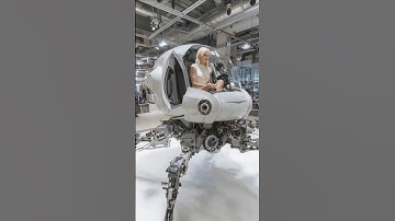 2025 Walking Mecha Prototype Unveiled. #robotics #futuretech  #quadrupedrobot  #robot