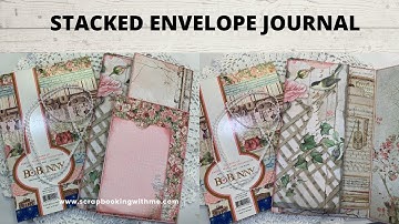 STACKED ENVELOPES JOURNAL INSPIRED BY RACHEL