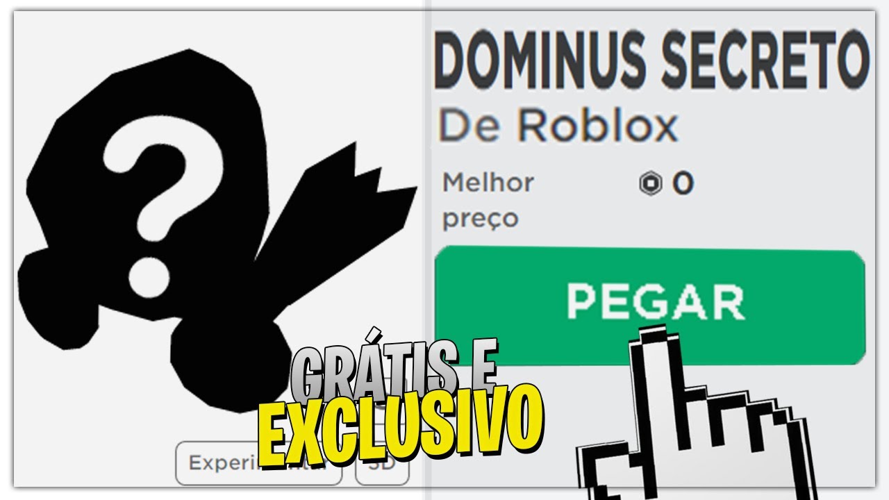 como pegar um dominus no roblox grátis｜Pesquisa do TikTok