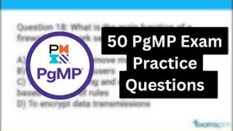 50 PgMP Exam Practice Questions