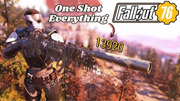 The Ultimate Stealth Sniper Build In Fallout 76 (14k Damage Bloodied/Ghoul)
