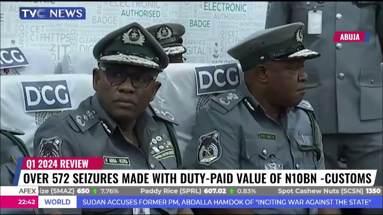 Nigeria Customs Posts N1.3trn Revenue In Q1 2024