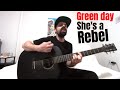 She's a Rebel - Green Day [Acoustic Cover by Joel Goguen]