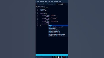 Switch case In JavaScript || How To Use Switch case In javaScript || #javascript #shorts #alanwalker