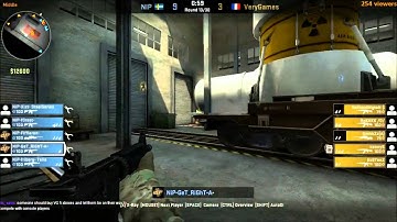 ESWC 12: GrandFinal NiP vs VeryGames - de_train