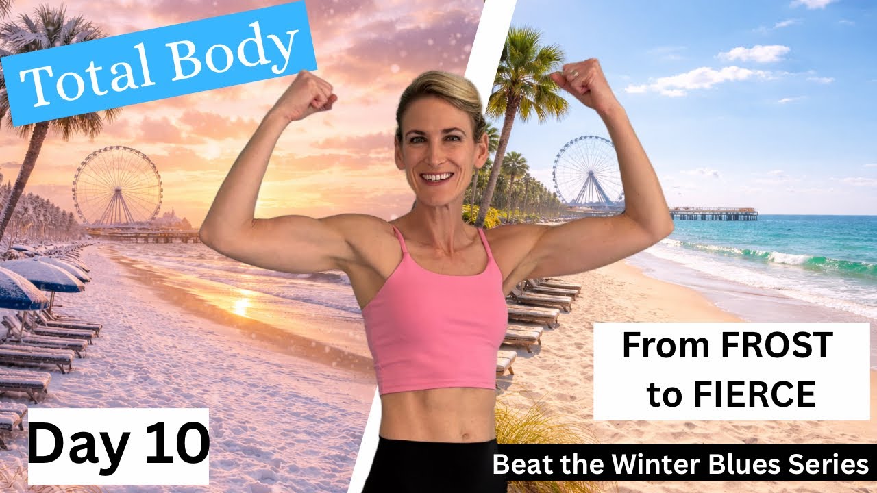 Day 10: TOTAL BODY TONE | 30 Min Sculpt & Define Workout | From Frost to Fierce 💪
