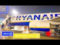 4k tr  onboard the broken ryanair p   ryanair boeing 737800  brussels charleroi to lodz