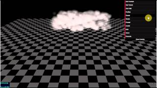 Particle System demo (Javascript and Three.js)