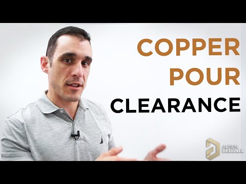 Copper Pour Clearance | PCB Routing