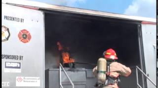 kitchen fire demo