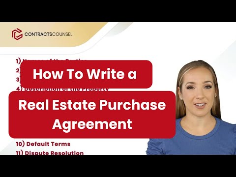 How To Write A Purchase Agreement For A Car