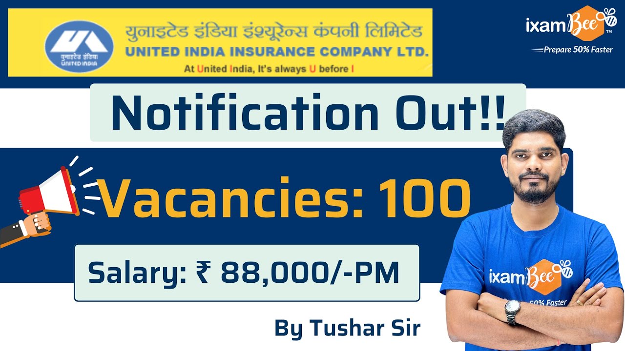 United India Insurance Company Recruitment UIIC Short Notification