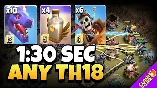 NEW META DRAGON and Dragon Rider attack strategy // Best Air attack strategy for Th 18 