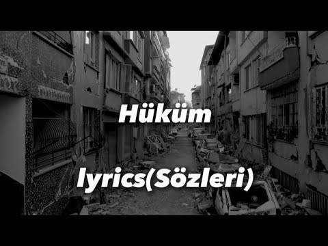 Hüküm Lyrics(Sözleri) Cem Adrian & Mark Eliyahu & Sezgin Alkan