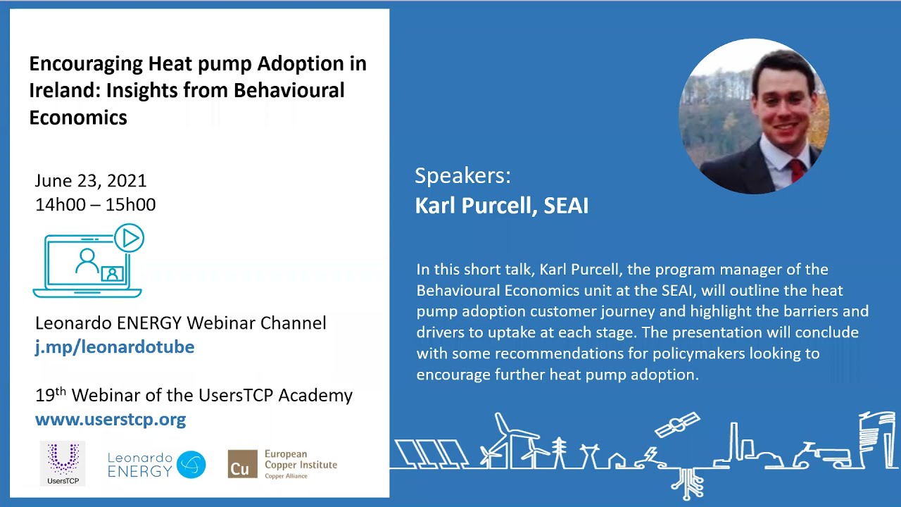 Encouraging Heat pump Adoption in Ireland: Insights from Behavioural Economics