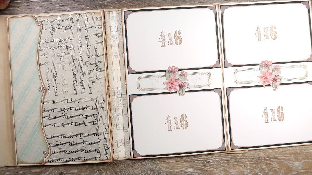 More Creative Ways to Mat & Embellish Scrapbook Album Pages