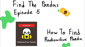 How to Find Radioactive Panda in Find The Pandas