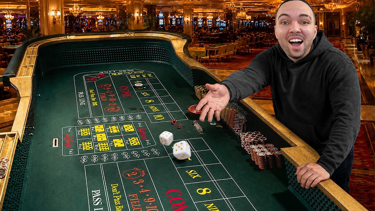 I Just Went on ANOTHER Craps GOD ROLL!